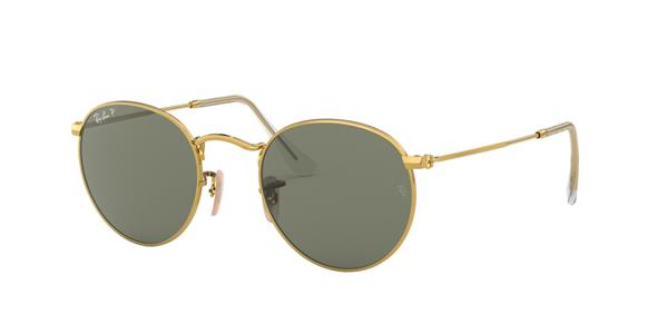 Ray-Ban Round Metal RB3447 001/58 | Ohgafas.com