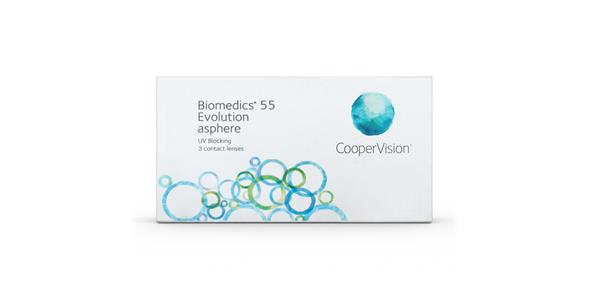 Biomedics 55 Evolution 6 pack | Ohgafas.com