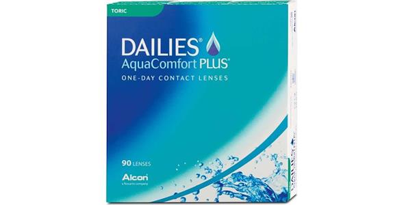 Dailies AquaConfort Plus Toric 90-pack | Ohgafas.com
