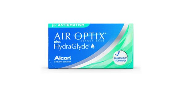 Air Optix Plus Hydraglyde Toric 3 pack | Ohgafas.com