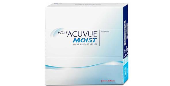 One Day Acuvue Moist 90 pack | Ohgafas.com