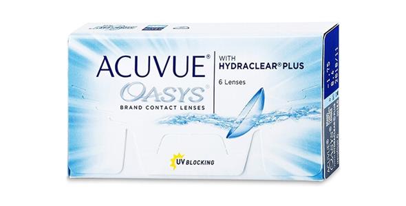 Acuvue Oasys With Hydraclear Plus 6 pack | Ohgafas.com