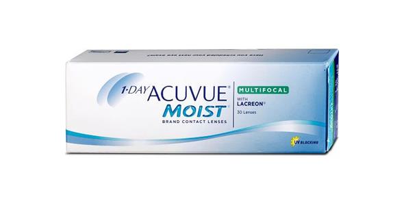 One Day Acuvue Moist Multifocal 30 pack | Ohgafas.com