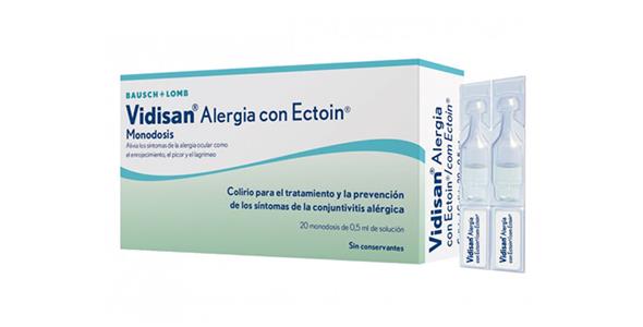 Vidisan Alergia con Ectoin 20 x 0,5ml | Ohgafas.com